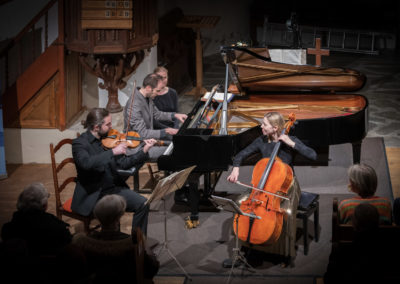 Concert Trio Atanassov - Festival Musique & Neige - 22 février 2025 - photo Brigitte Borloz