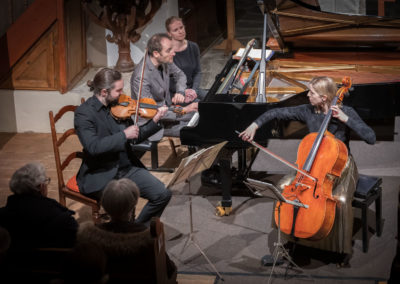 Concert Trio Atanassov - Festival Musique & Neige - 22 février 2025 - photo Brigitte Borloz