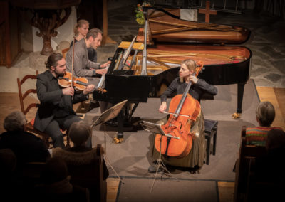 Concert Trio Atanassov - Festival Musique & Neige - 22 février 2025 - photo Brigitte Borloz