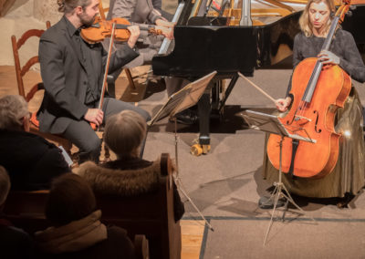 Concert Trio Atanassov - Festival Musique & Neige - 22 février 2025 - photo Brigitte Borloz