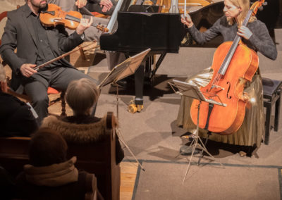 Concert Trio Atanassov - Festival Musique & Neige - 22 février 2025 - photo Brigitte Borloz