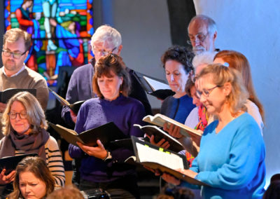 Concert Choeur de chambre de l'université de Fribourg - Festival Musique & Neige - 25 janvier 2025 - photo Yoann Huck