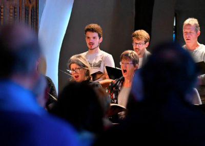 Concert Choeur de chambre de l'université de Fribourg - Festival Musique & Neige - 25 janvier 2025 - photo Yoann Huck