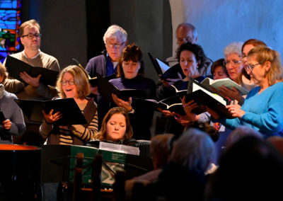 Concert Choeur de chambre de l'université de Fribourg - Festival Musique & Neige - 25 janvier 2025 - photo Yoann Huck