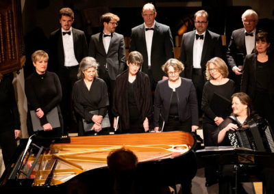 Concert Choeur de chambre de l'université de Fribourg - Festival Musique & Neige - 25 janvier 2025 - photo Yoann Huck