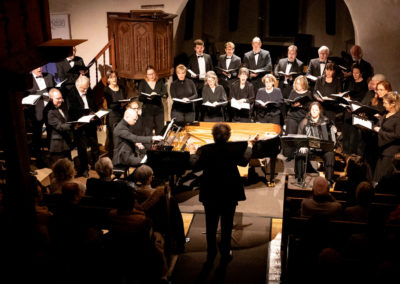 Concert Choeur de chambre de l'université de Fribourg - Festival Musique & Neige - 25 janvier 2025 - photo Yoann Huck