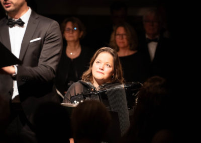 Concert Choeur de chambre de l'université de Fribourg - Festival Musique & Neige - 25 janvier 2025 - photo Yoann Huck