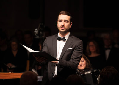 Concert Choeur de chambre de l'université de Fribourg - Festival Musique & Neige - 25 janvier 2025 - photo Yoann Huck