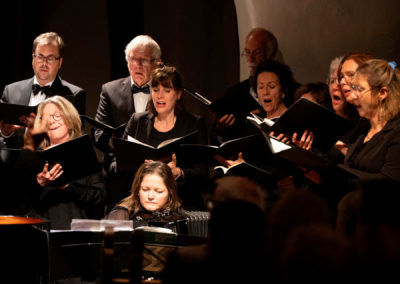 Concert Choeur de chambre de l'université de Fribourg - Festival Musique & Neige - 25 janvier 2025 - photo Yoann Huck