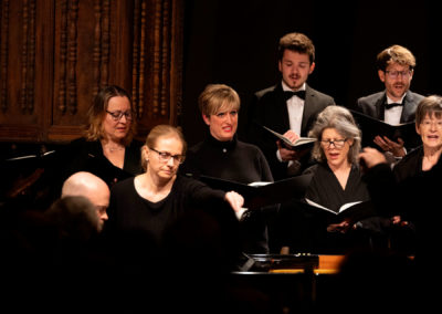 Concert Choeur de chambre de l'université de Fribourg - Festival Musique & Neige - 25 janvier 2025 - photo Yoann Huck