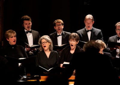 Concert Choeur de chambre de l'université de Fribourg - Festival Musique & Neige - 25 janvier 2025 - photo Yoann Huck