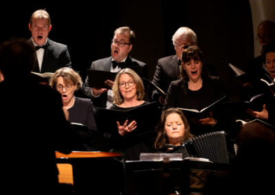 Concert Choeur de chambre de l'université de Fribourg - Festival Musique & Neige - 25 janvier 2025 - photo Yoann Huck