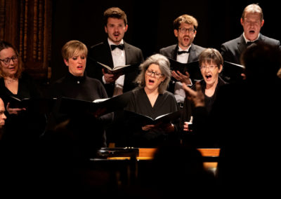 Concert Choeur de chambre de l'université de Fribourg - Festival Musique & Neige - 25 janvier 2025 - photo Yoann Huck