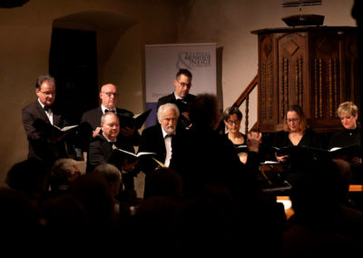 Concert Choeur de chambre de l'université de Fribourg - Festival Musique & Neige - 25 janvier 2025 - photo Yoann Huck