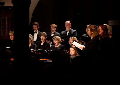 Concert Choeur de chambre de l'université de Fribourg - Festival Musique & Neige - 25 janvier 2025 - photo Yoann Huck