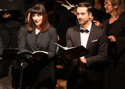 Concert Choeur de chambre de l'université de Fribourg - Festival Musique & Neige - 25 janvier 2025 - photo Yoann Huck