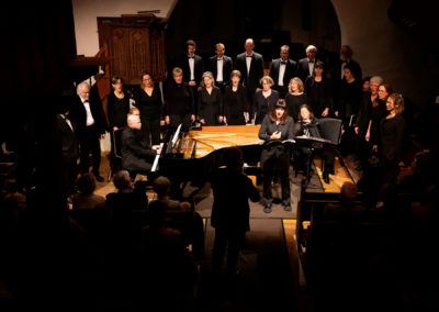 Concert Choeur de chambre de l'université de Fribourg - Festival Musique & Neige - 25 janvier 2025 - photo Yoann Huck