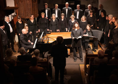 Concert Choeur de chambre de l'université de Fribourg - Festival Musique & Neige - 25 janvier 2025 - photo Yoann Huck