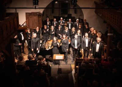 Concert Choeur de chambre de l'université de Fribourg - Festival Musique & Neige - 25 janvier 2025 - photo Yoann Huck