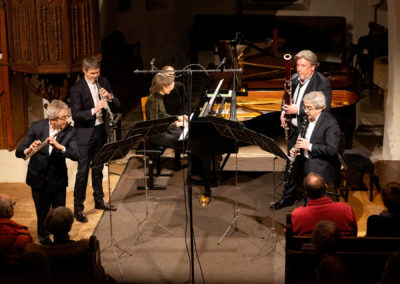 Concert Quintette Moraguès et Claire Desert - Festival Musique & Neige - 8 février 2025 - photo Yoann Huck