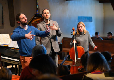 Animation musicale pour les enfants - Festival Musique & Neige - Les Diablerets - photo Yoann Huck